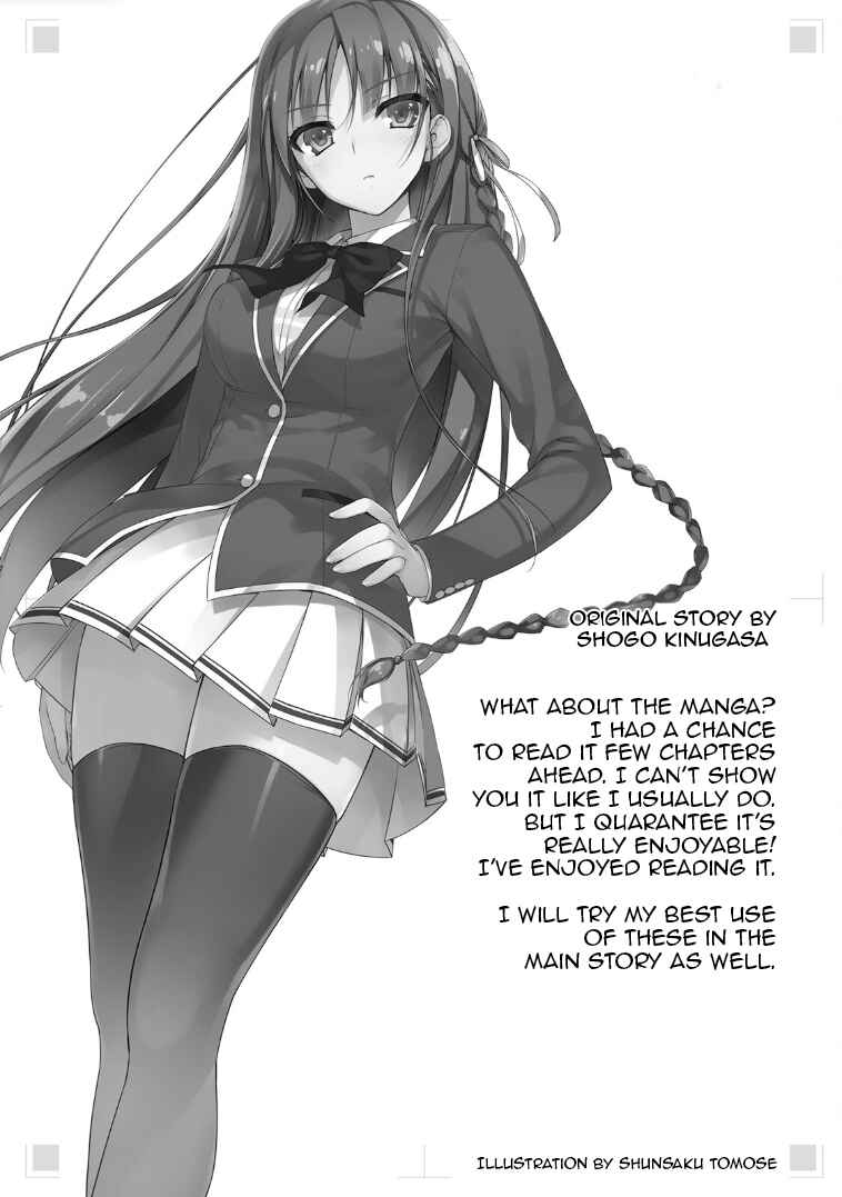 Page 14 Chapter 7 Classroom of the Elite - OTHER SCHOOL DAYS