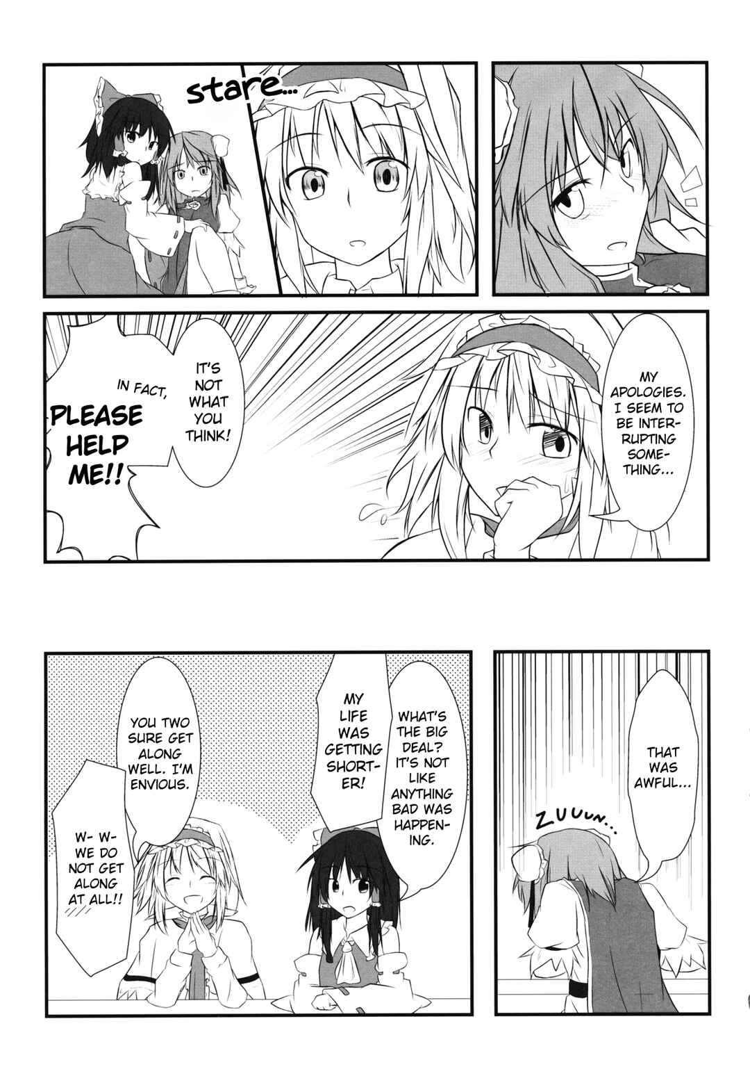 Page 11 Chapter Unknown_ce52 Touhou - Surechigai (Doujinshi)