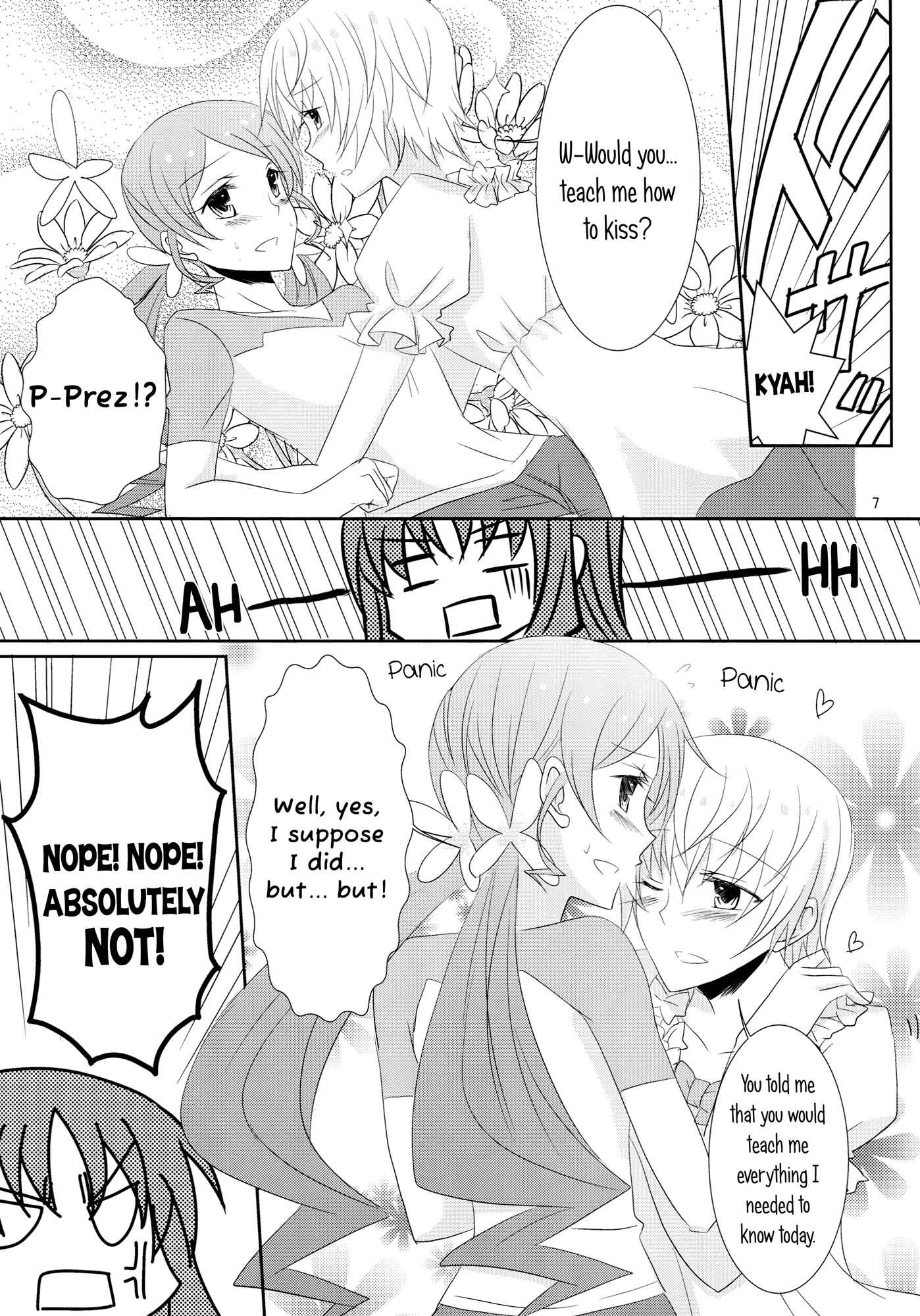 Page 8 Chapter Unknown_a879 Heartcatch Precure - ∞ Lily Time (Doujinshi)