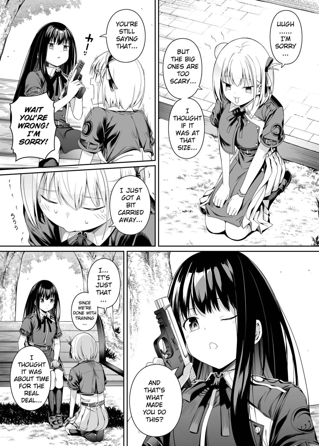 Page 72 Chapter Unknown_dad0 Lycoris Recoil - Junketsu no Sainou (Doujinshi)