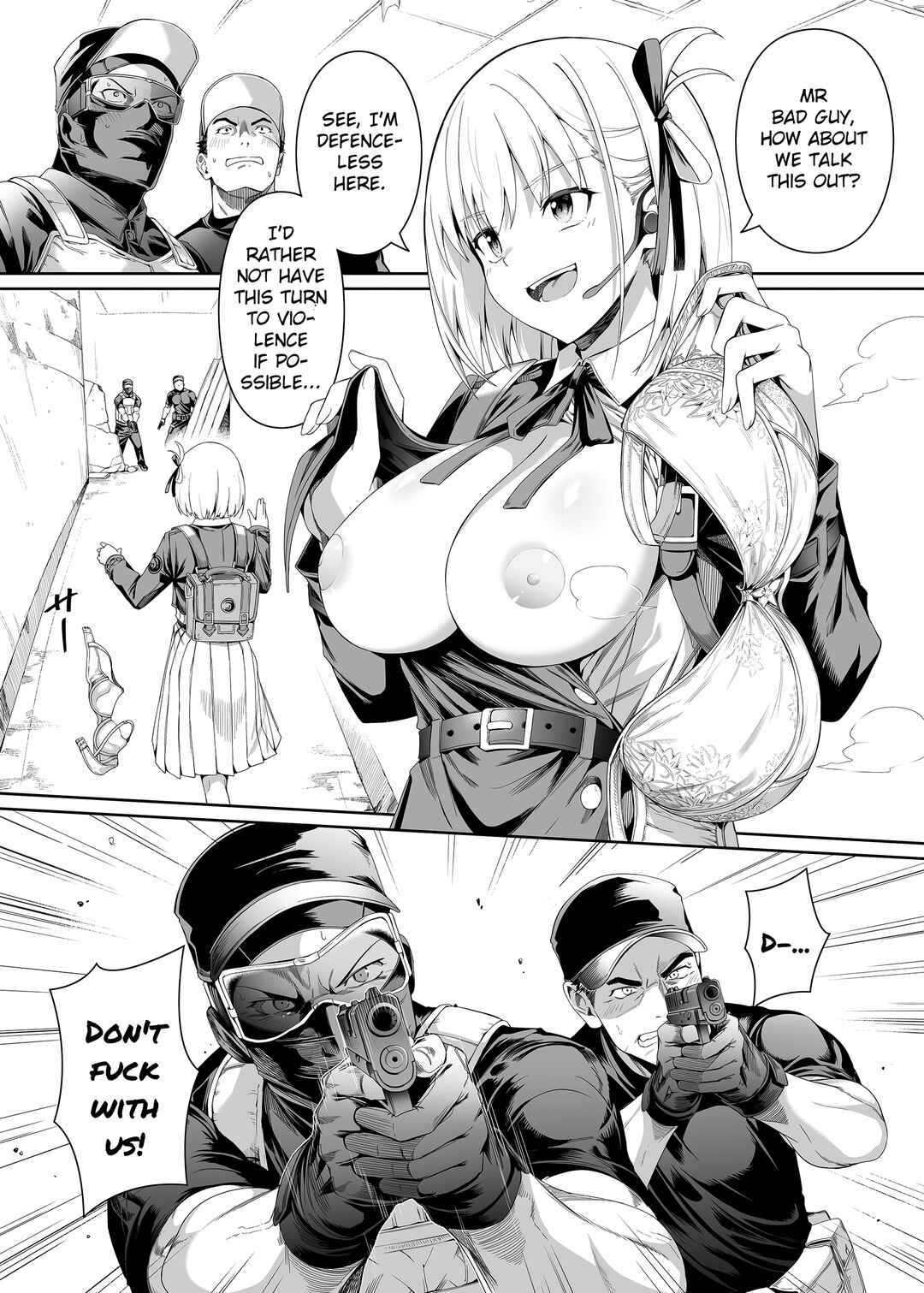 Page 8 Chapter Unknown_dad0 Lycoris Recoil - Junketsu no Sainou (Doujinshi)