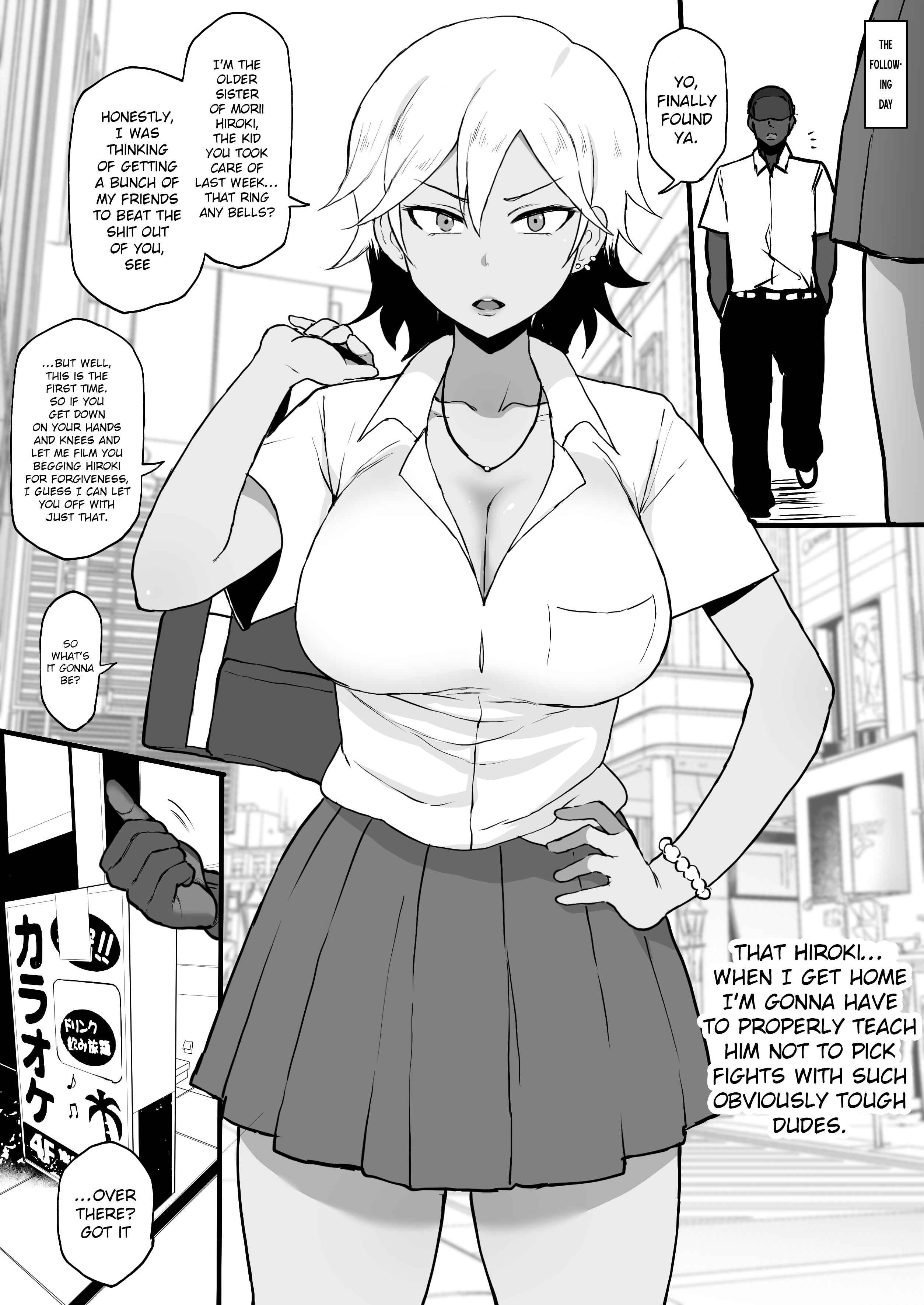 Page 2 Chapter 2 4P Kokujin no Tenkousei ni Osananajimi o NTR ru
