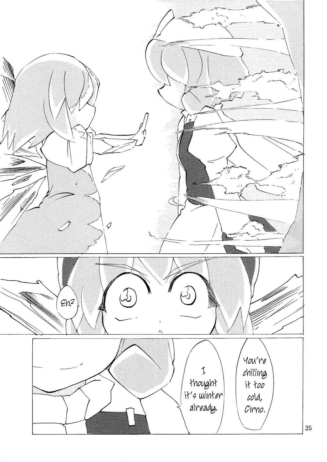 Page 24 Chapter Unknown_d47e Touhou - Thank You Cirno (Doujinshi)