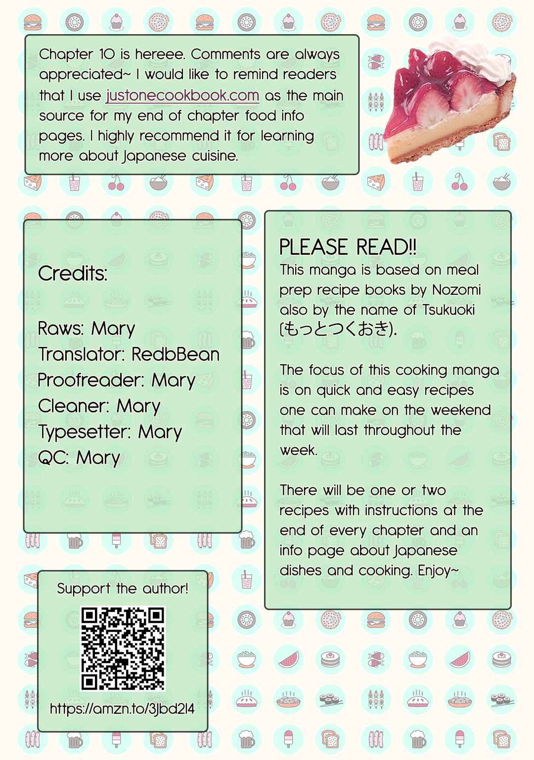 Page 1 Chapter 10 Tsukuoki Life: Weekend Meal Prep Recipes!