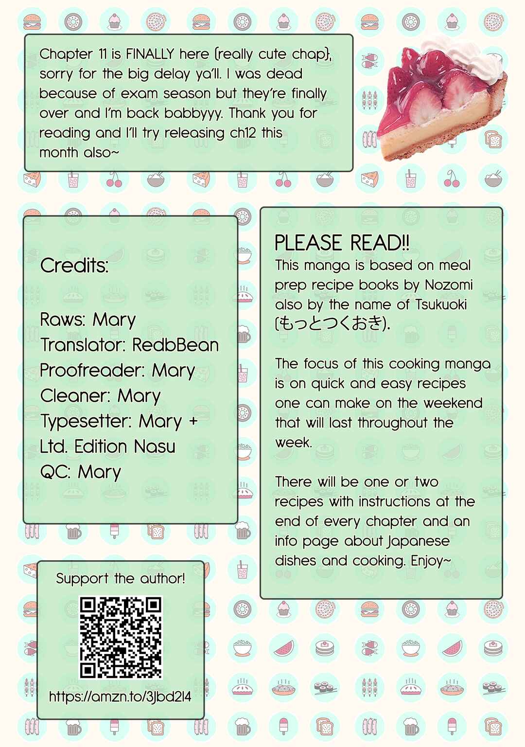 Page 1 Chapter 11 Tsukuoki Life: Weekend Meal Prep Recipes!