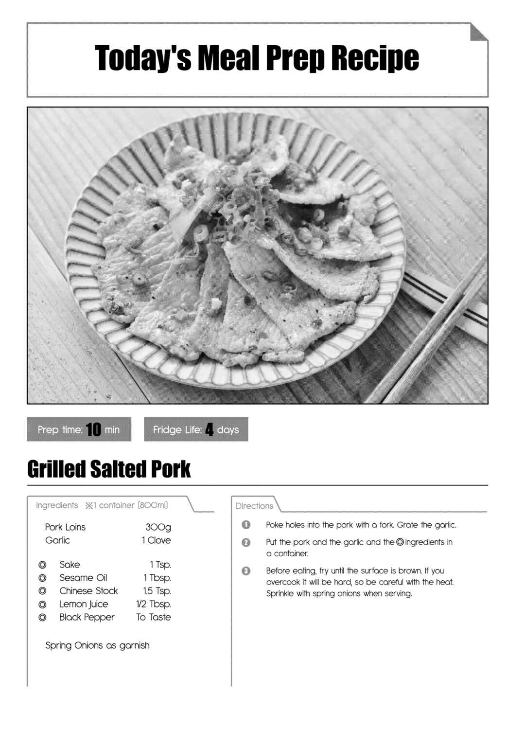 Page 16 Chapter 5 Tsukuoki Life: Weekend Meal Prep Recipes!