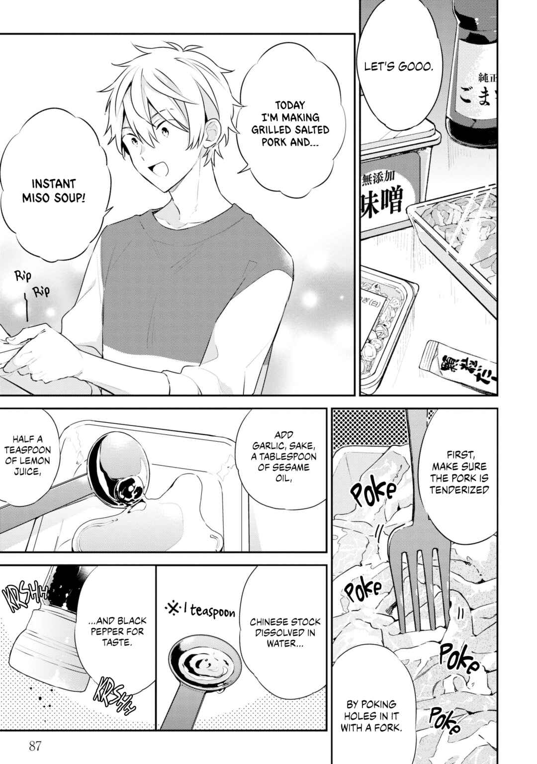 Page 6 Chapter 5 Tsukuoki Life: Weekend Meal Prep Recipes!