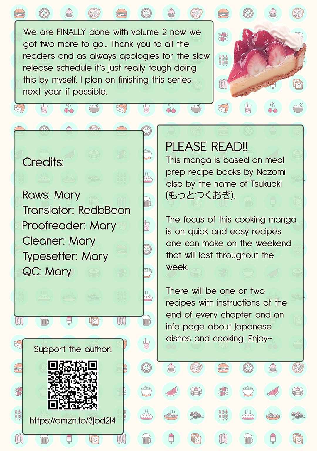 Page 1 Chapter 14 Tsukuoki Life: Weekend Meal Prep Recipes!