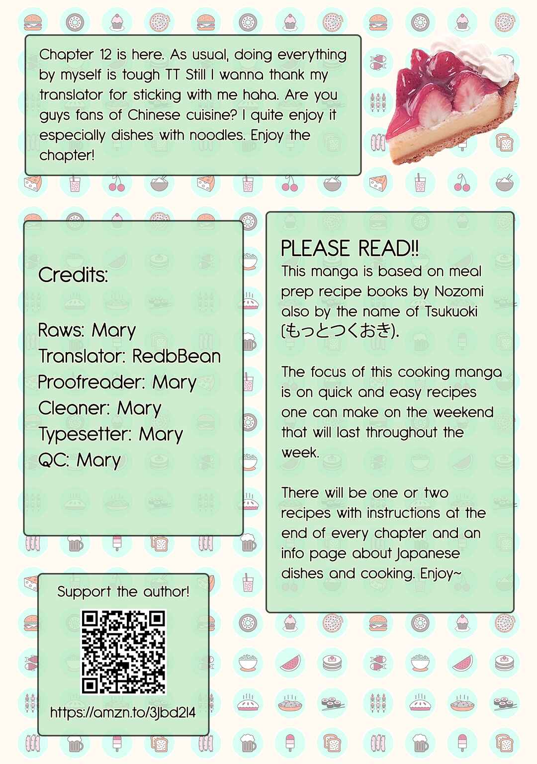 Page 1 Chapter 12 Tsukuoki Life: Weekend Meal Prep Recipes!