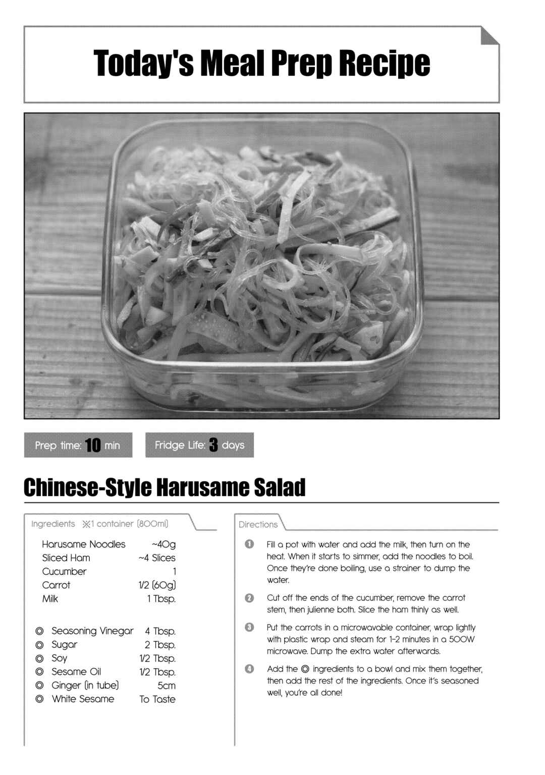 Page 20 Chapter 12 Tsukuoki Life: Weekend Meal Prep Recipes!