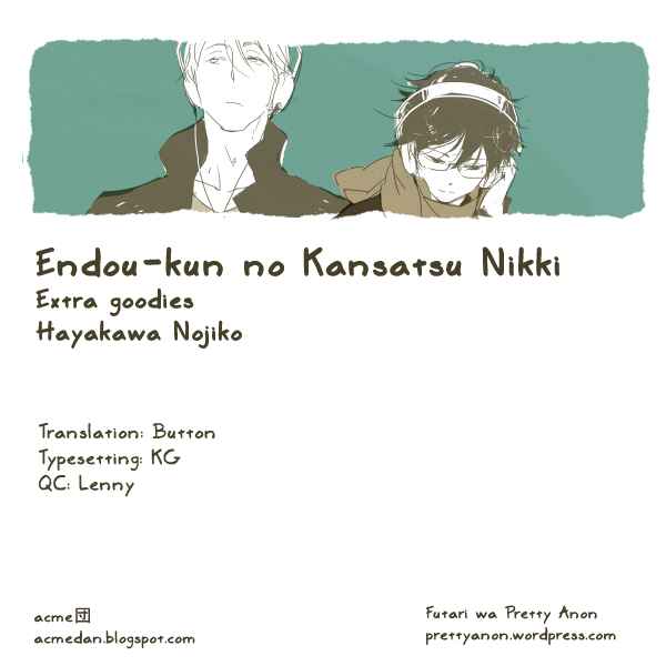 Page 1 Chapter 4.6 Endou-kun no Kansatsu Nikki