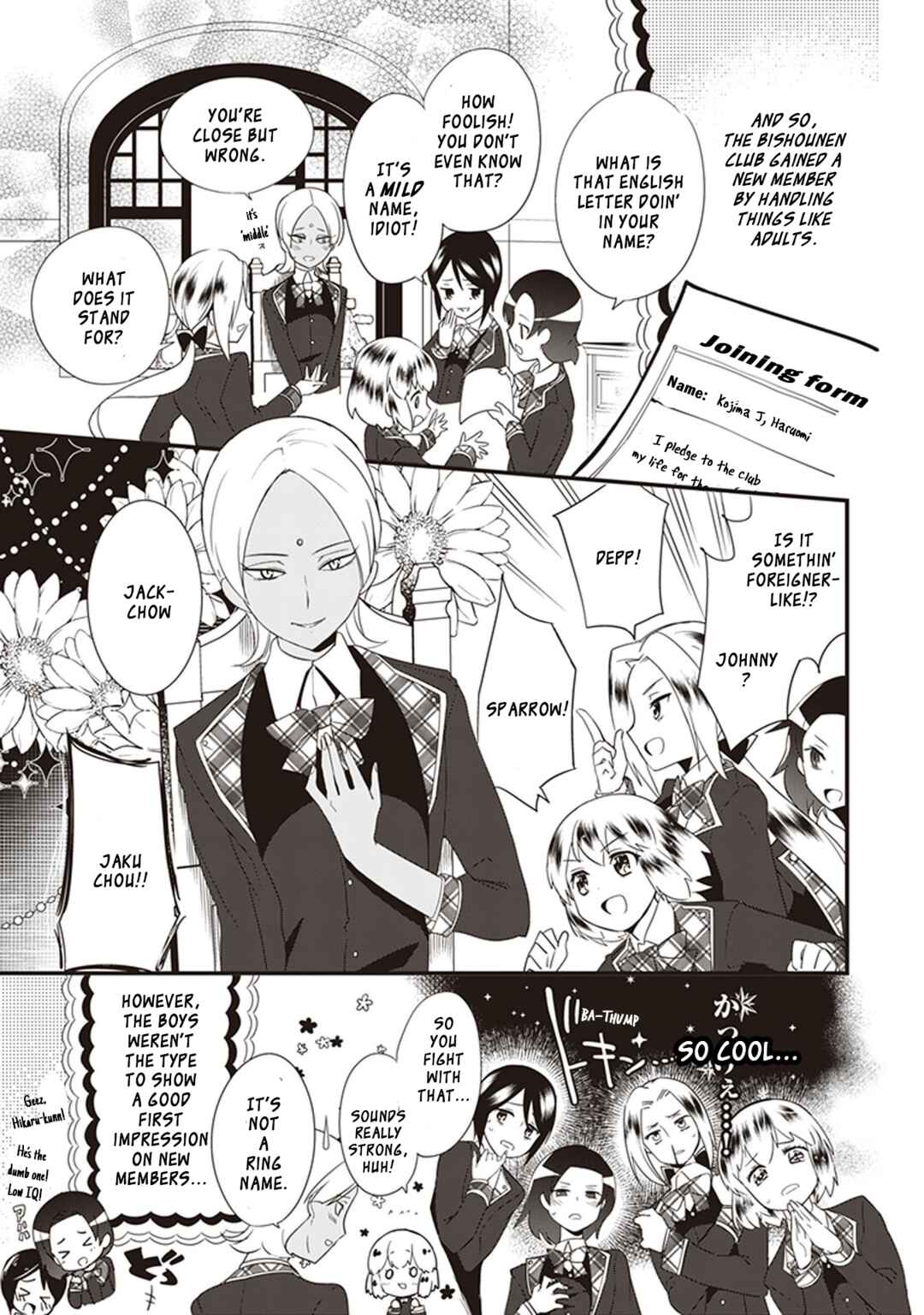 Page 7 Chapter 7 The Beautiful Boy Clubs Secret