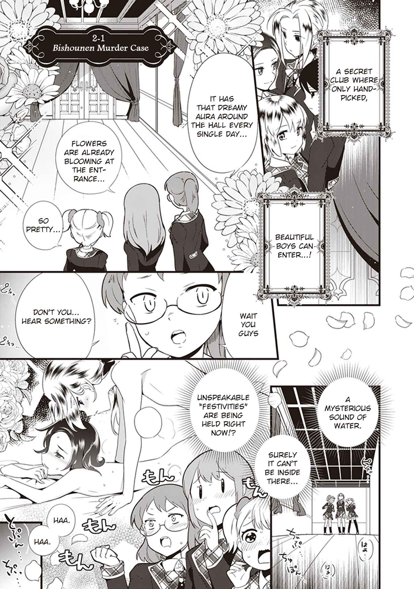 Page 1 Chapter 3 The Beautiful Boy Clubs Secret