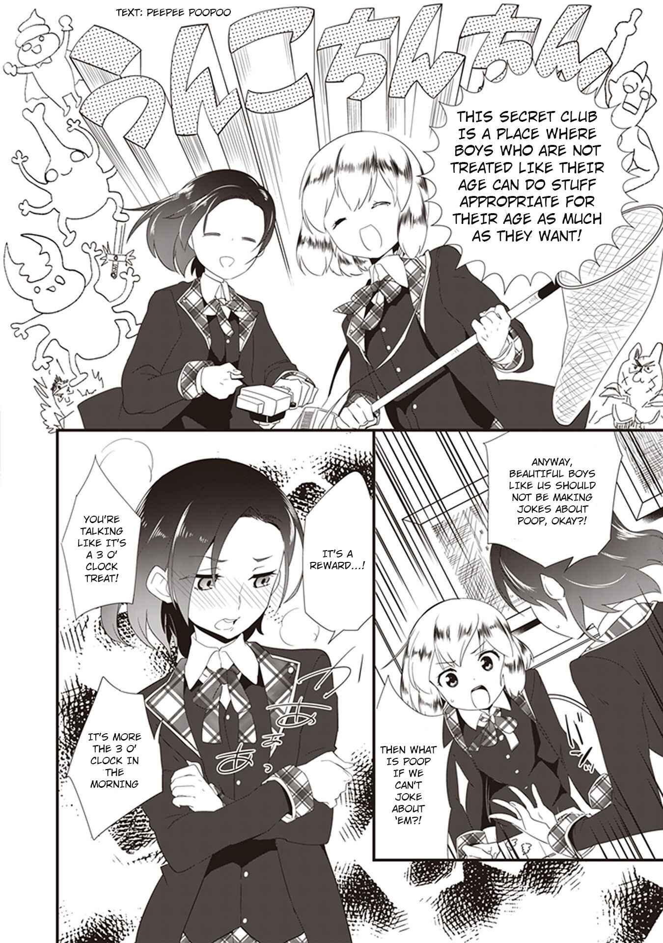 Page 7 Chapter 1 The Beautiful Boy Clubs Secret