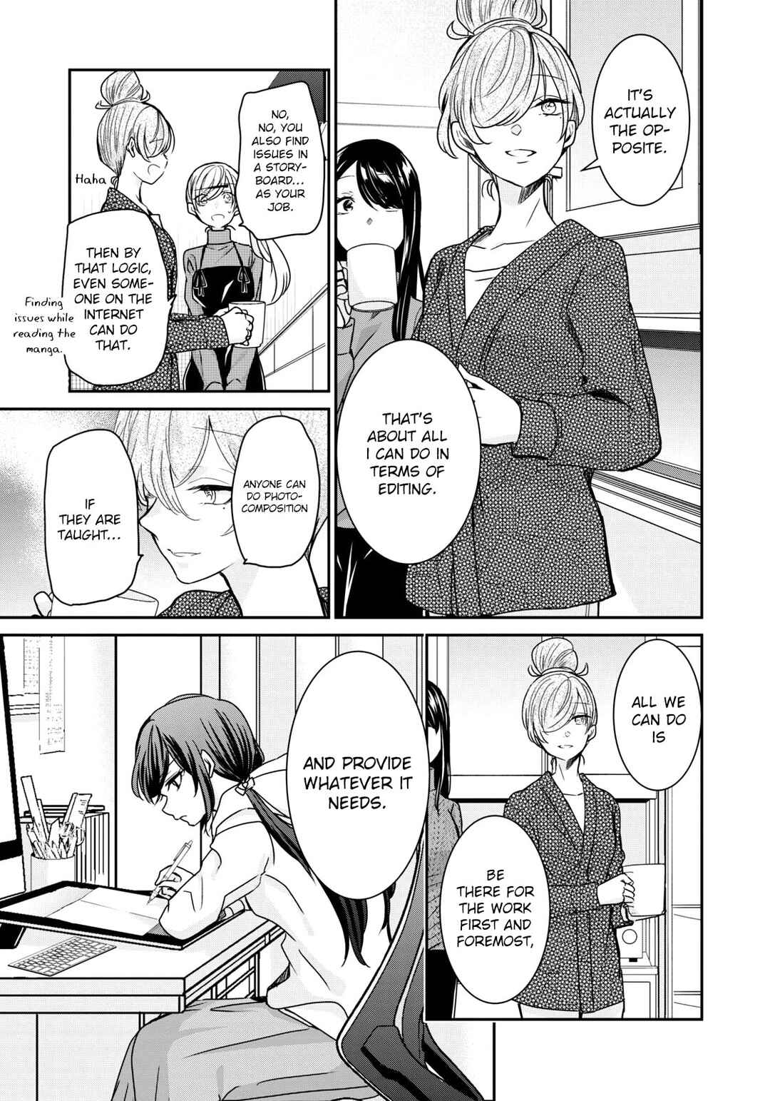 Page 10 Chapter 22 Egao no Taenai Shokuba desu.