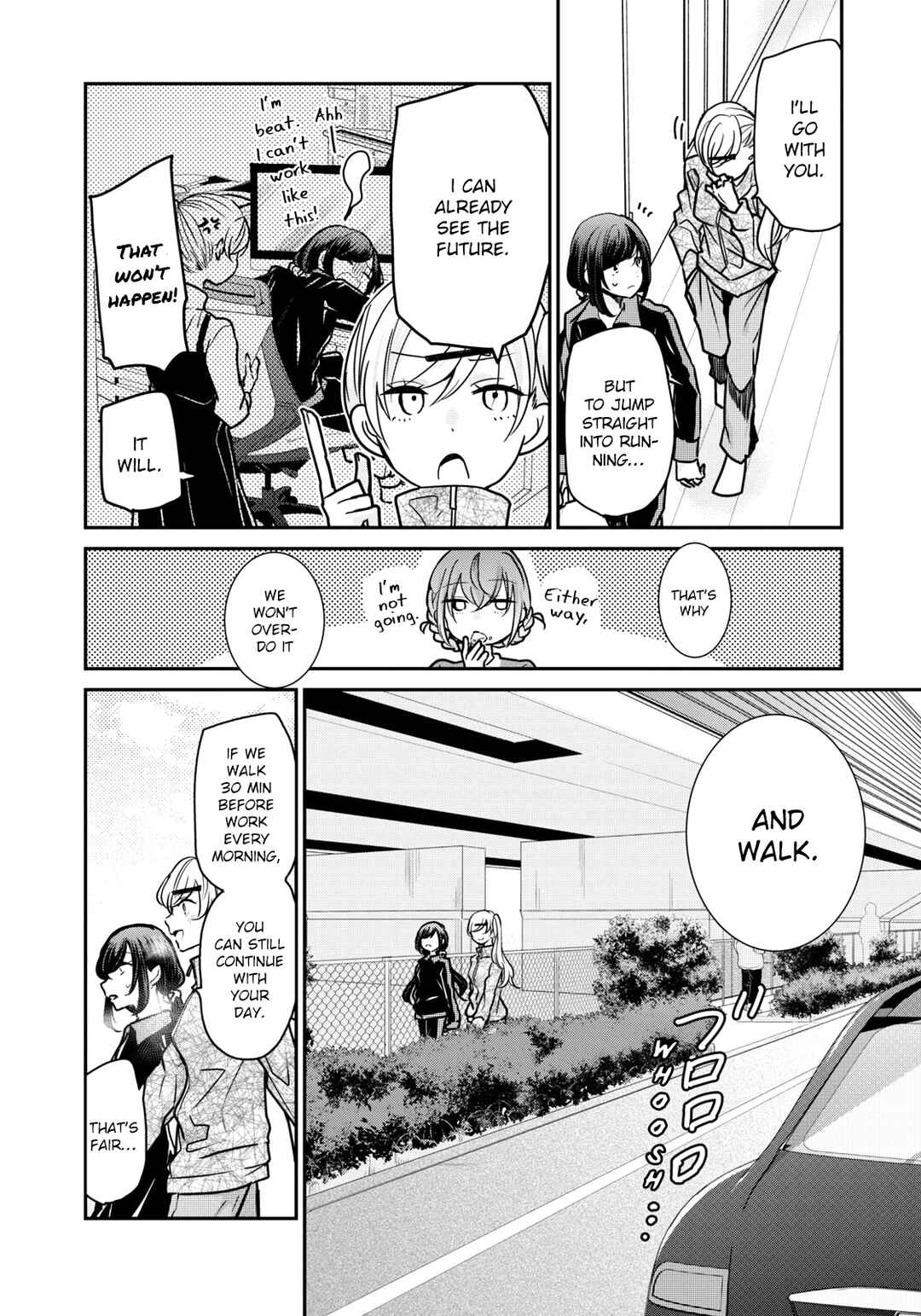 Page 4 Chapter 21 Egao no Taenai Shokuba desu.
