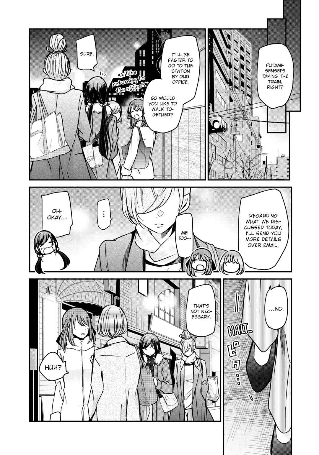Page 14 Chapter 20 Egao no Taenai Shokuba desu.