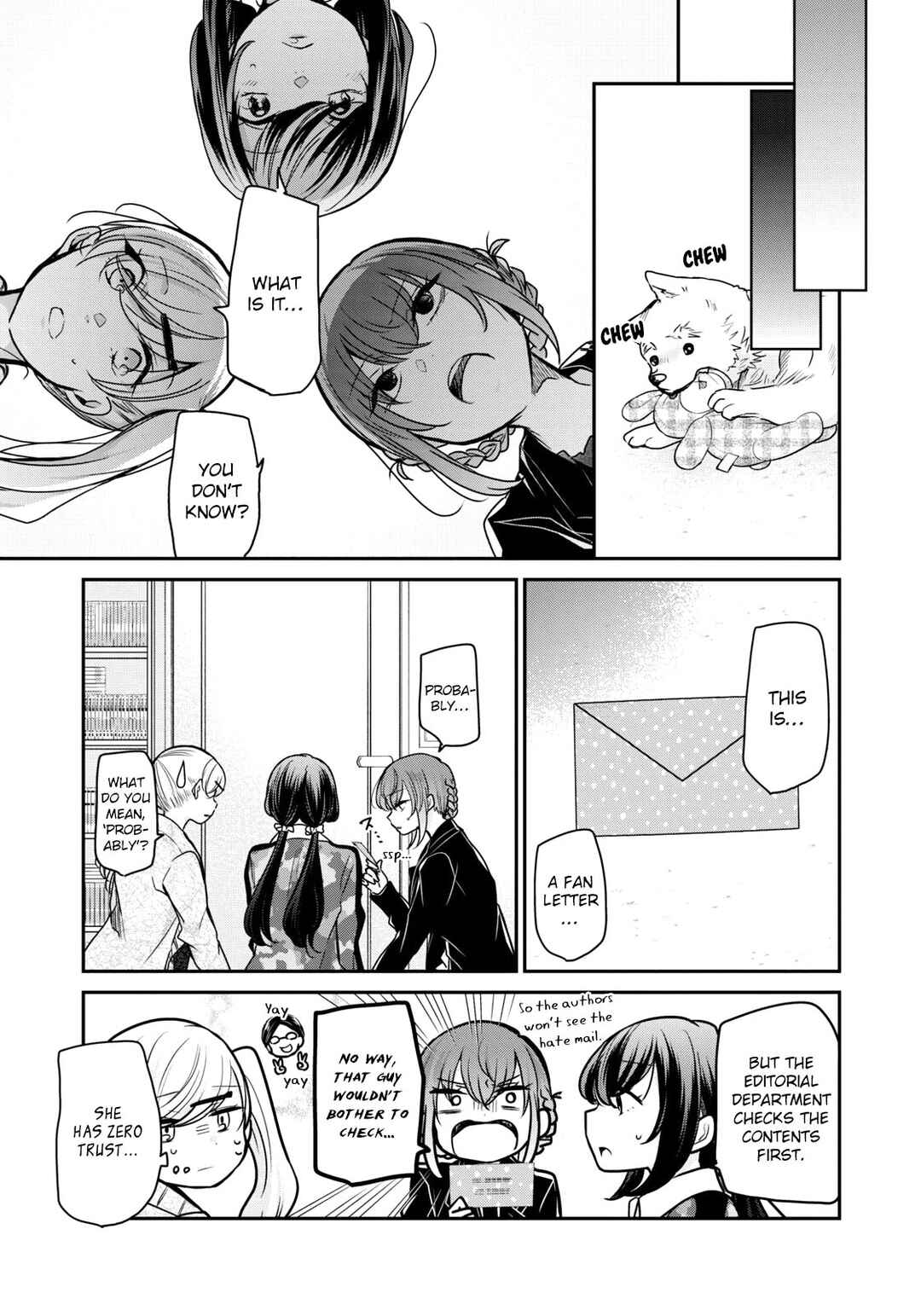 Page 4 Chapter 23 Egao no Taenai Shokuba desu.