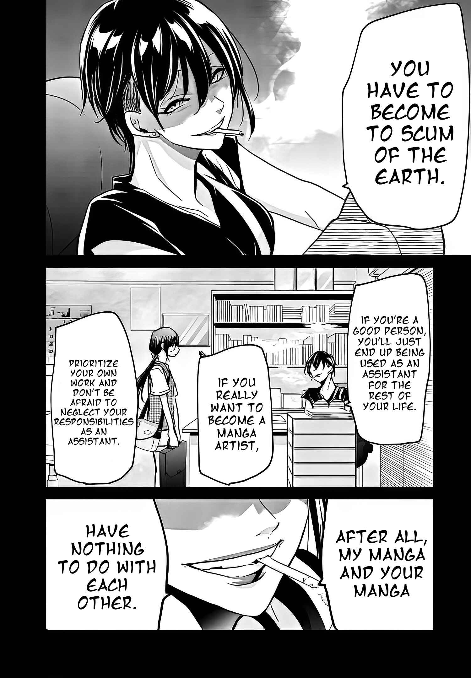Page 10 Chapter 6 Egao no Taenai Shokuba desu.