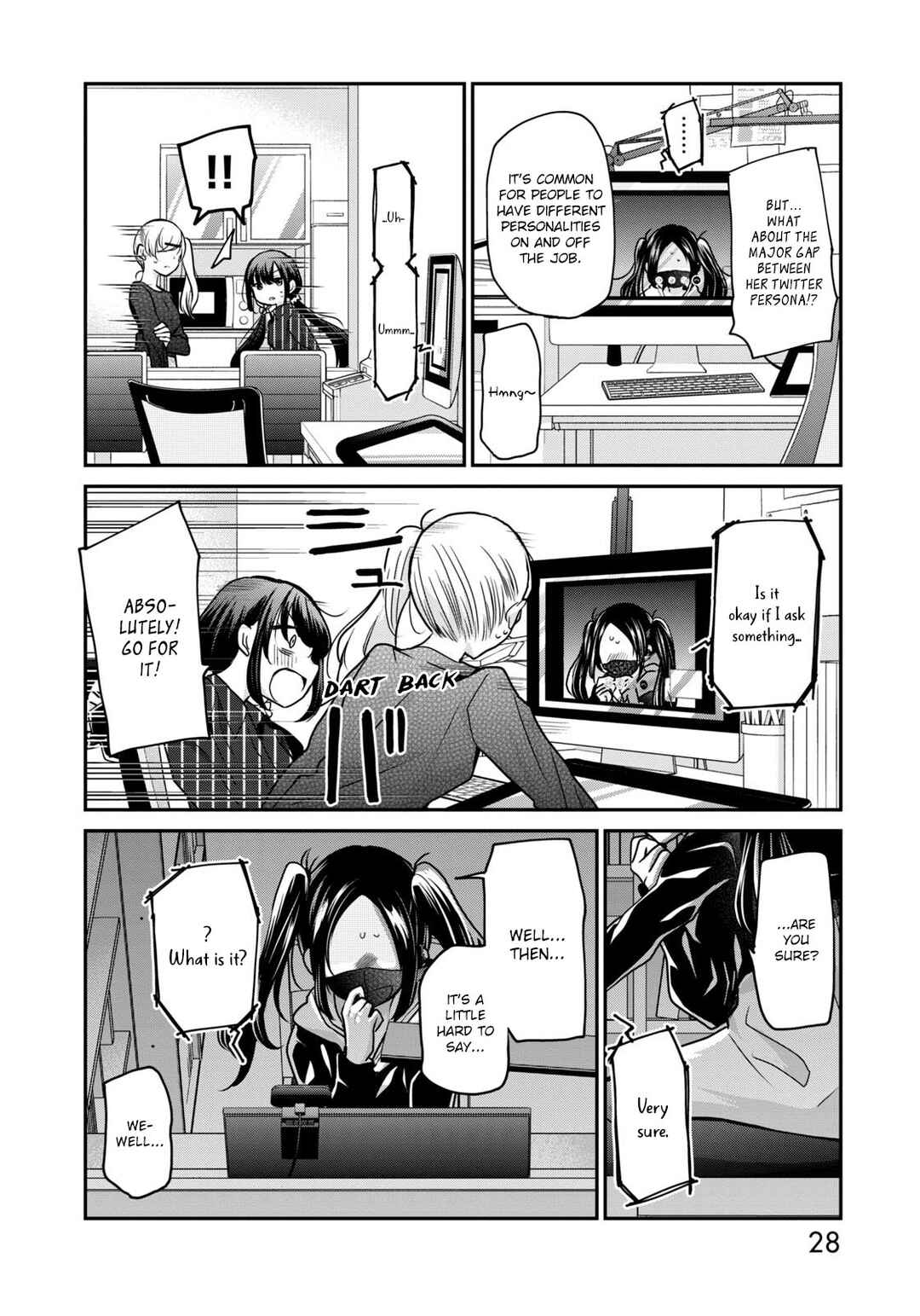 Page 9 Chapter 18 Egao no Taenai Shokuba desu.