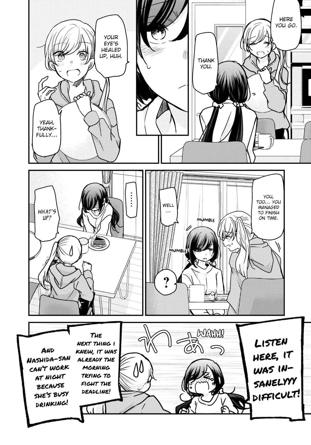 Page 14 Chapter 24 Egao no Taenai Shokuba desu.