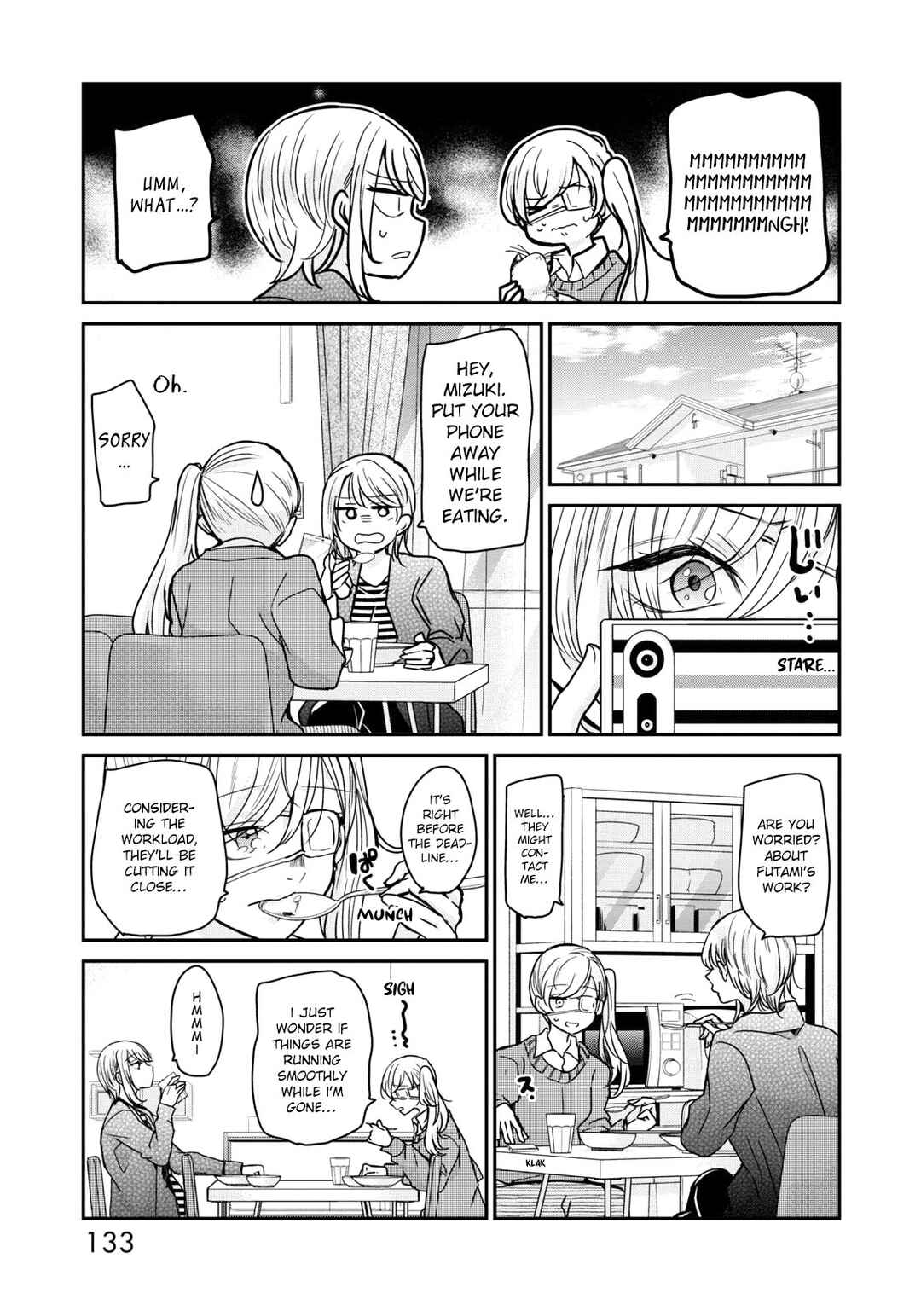 Page 7 Chapter 24 Egao no Taenai Shokuba desu.
