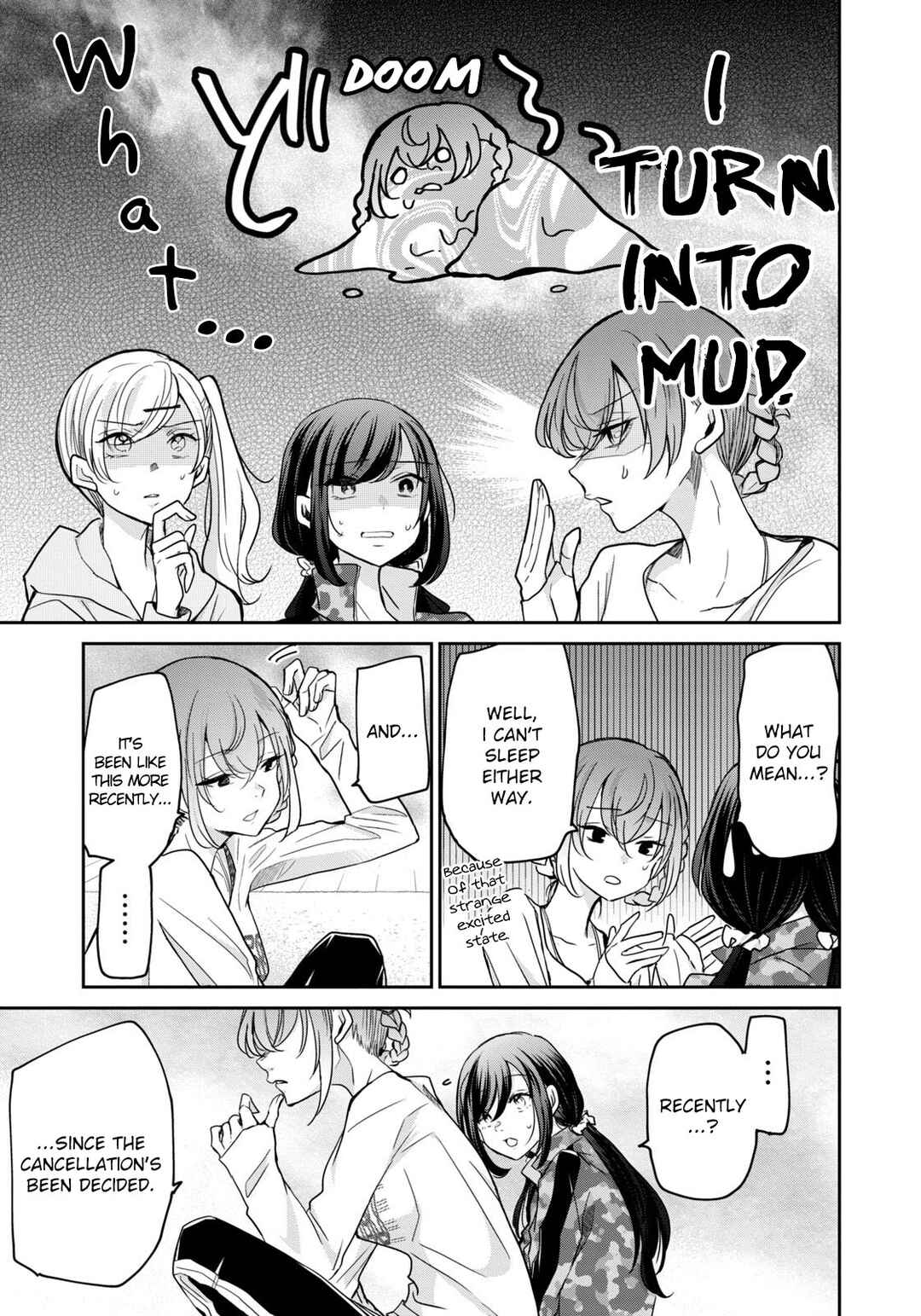 Page 15 Chapter 17 Egao no Taenai Shokuba desu.