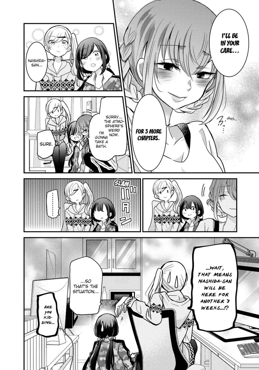 Page 20 Chapter 17 Egao no Taenai Shokuba desu.