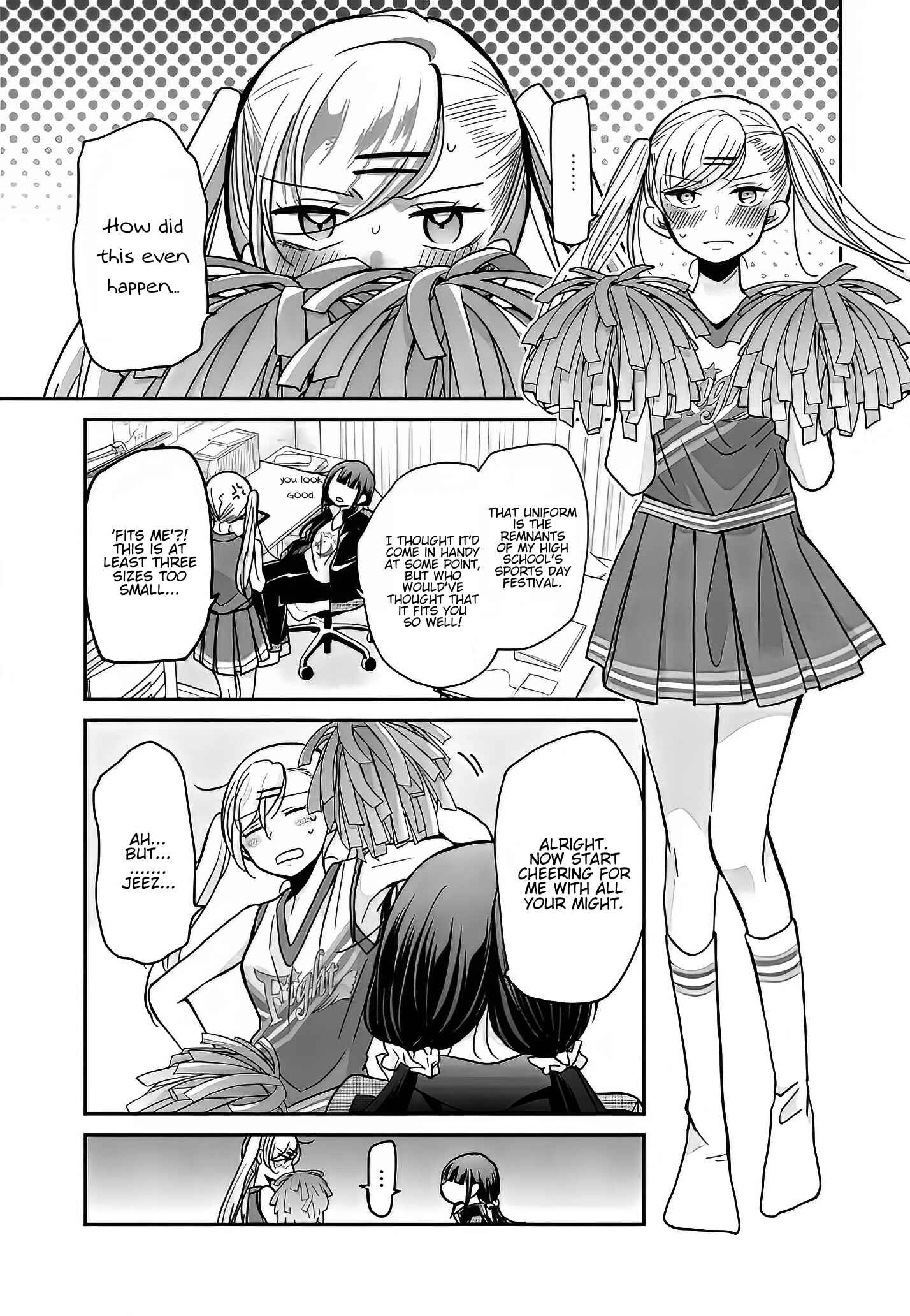 Page 4 Chapter 7 Egao no Taenai Shokuba desu.