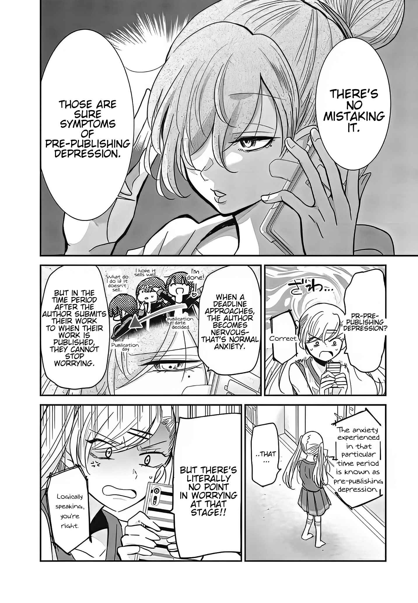 Page 8 Chapter 7 Egao no Taenai Shokuba desu.
