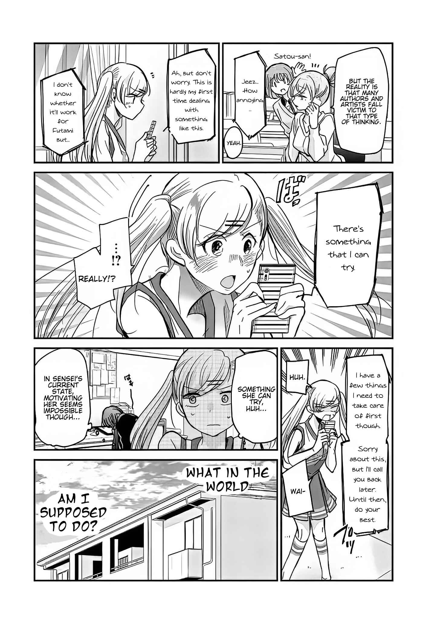 Page 9 Chapter 7 Egao no Taenai Shokuba desu.