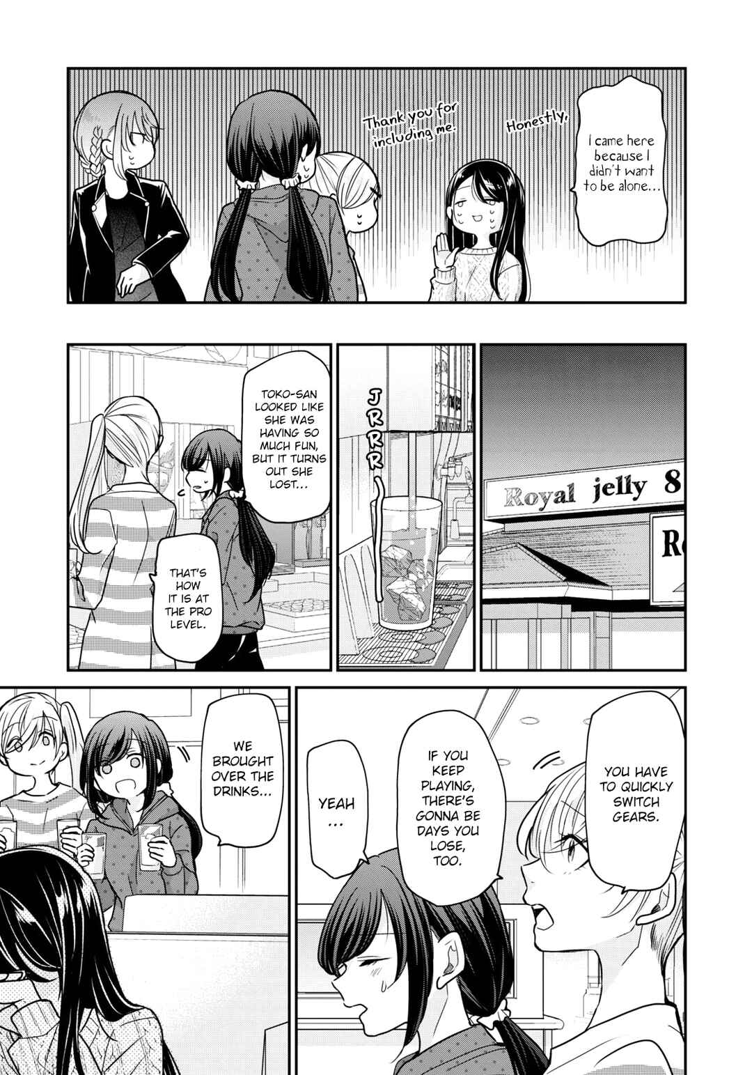 Page 9 Chapter 19 Egao no Taenai Shokuba desu.