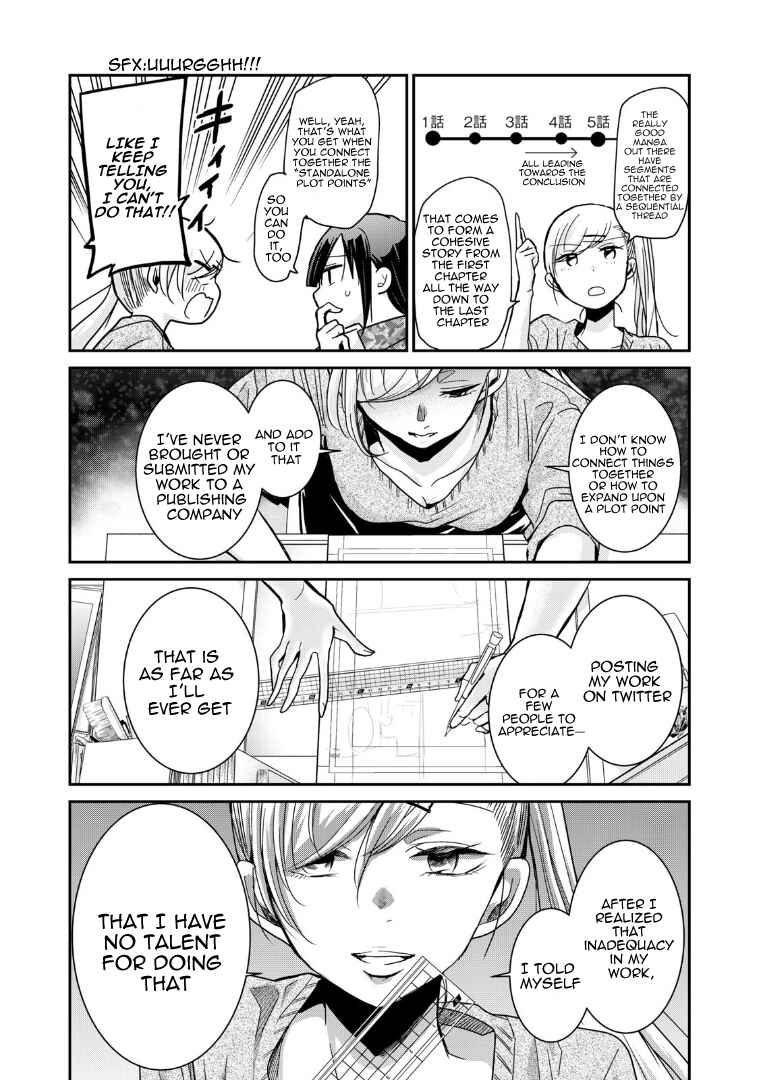 Page 11 Chapter 4 Egao no Taenai Shokuba desu.
