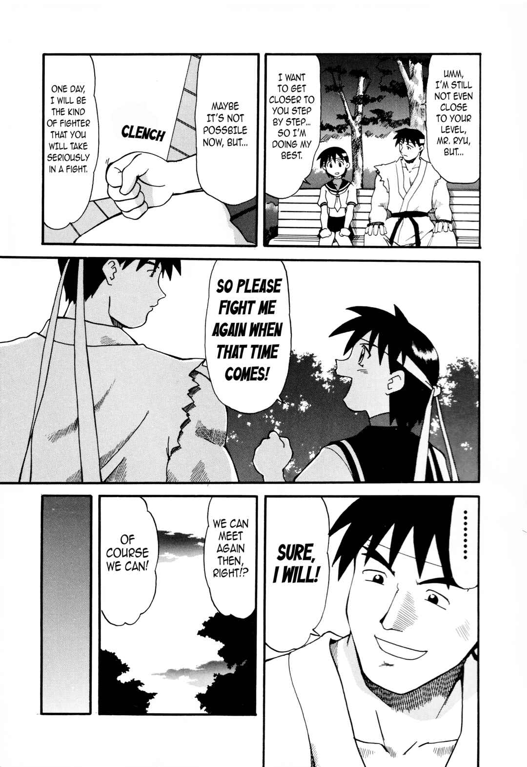 Page 15 Chapter 1 Street Fighter Anthology Comic (GARLAND COMICS)