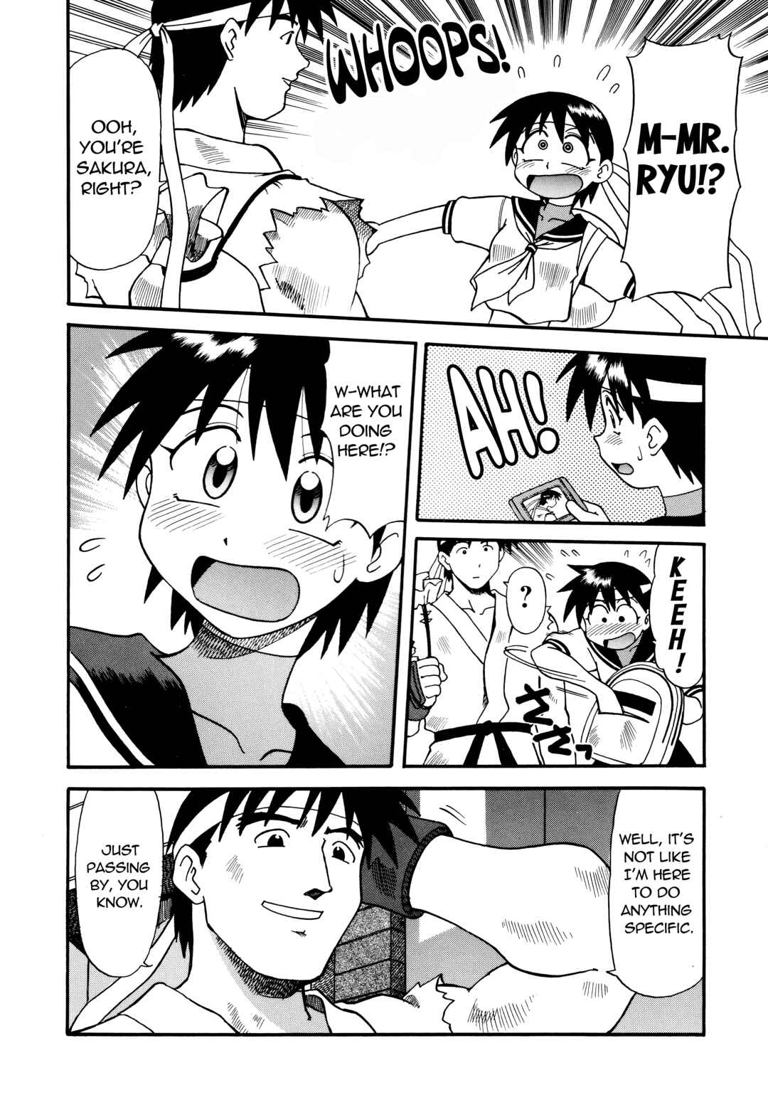 Page 4 Chapter 1 Street Fighter Anthology Comic (GARLAND COMICS)