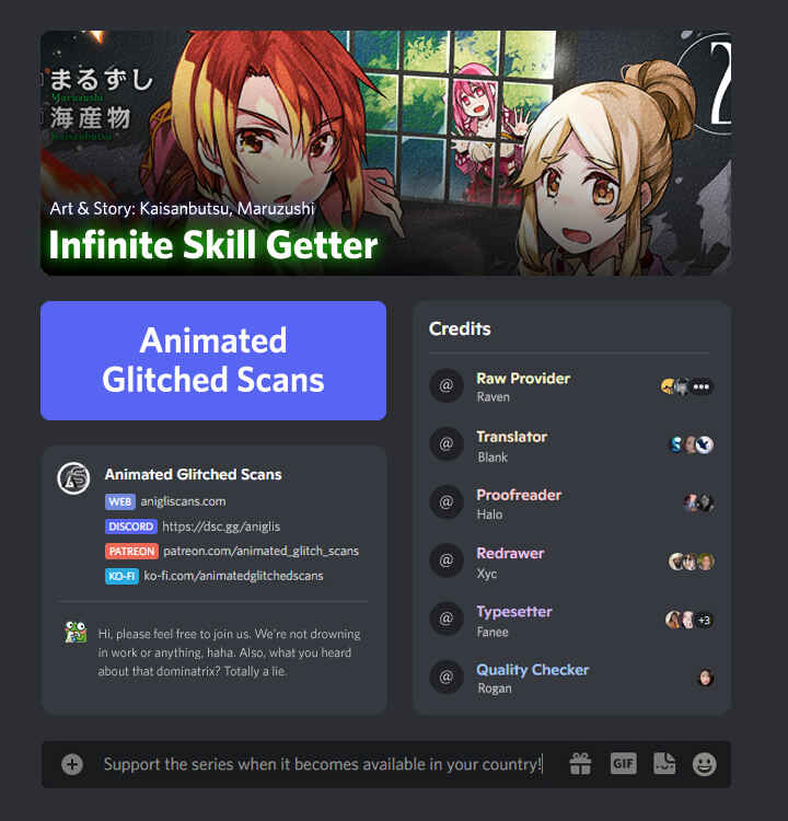 Page 1 Chapter 12 Mugen no Skill Getter!
