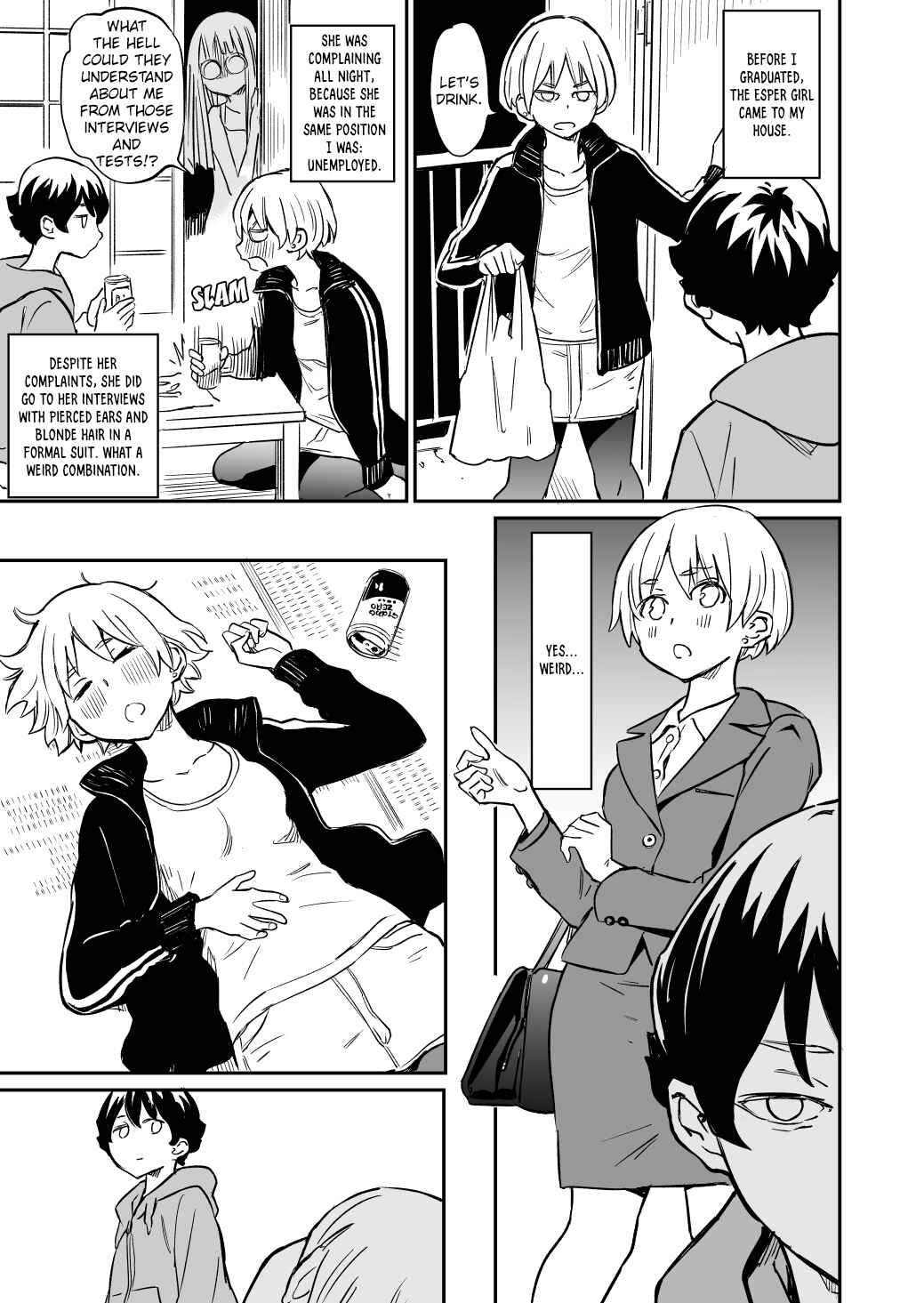 Page 1 Chapter 45 My Roommate Isnt From This World (Pre-Serialization)