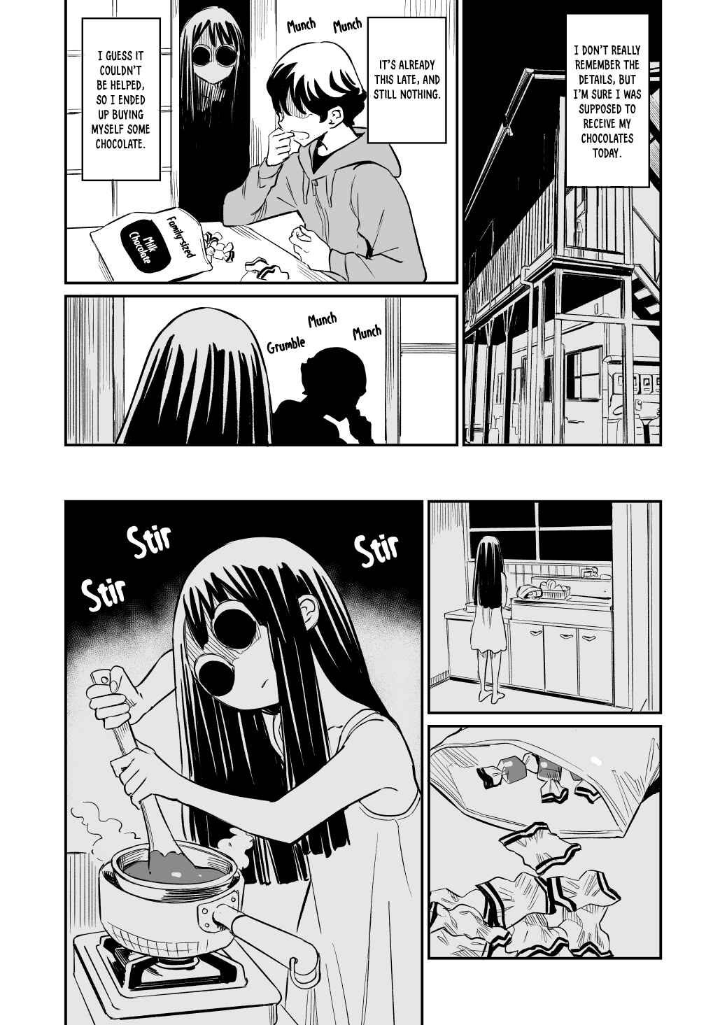 Page 1 Chapter 42 My Roommate Isnt From This World (Pre-Serialization)