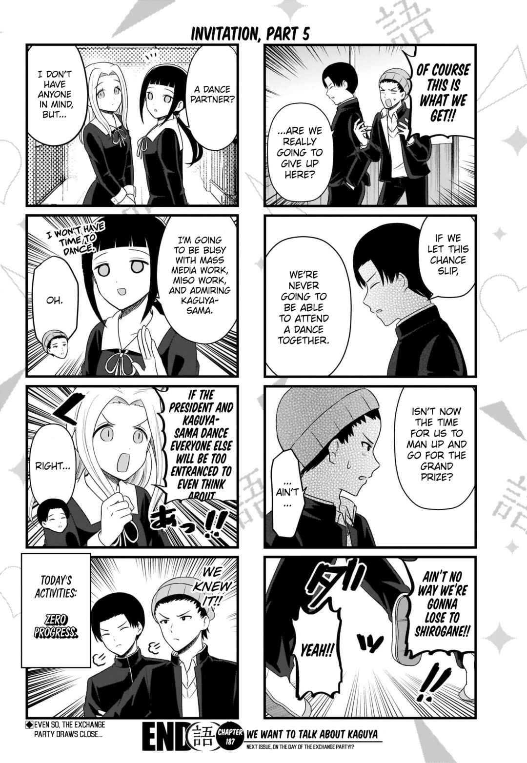 Page 5 Chapter 187 We Want to Talk About Kaguya-sama