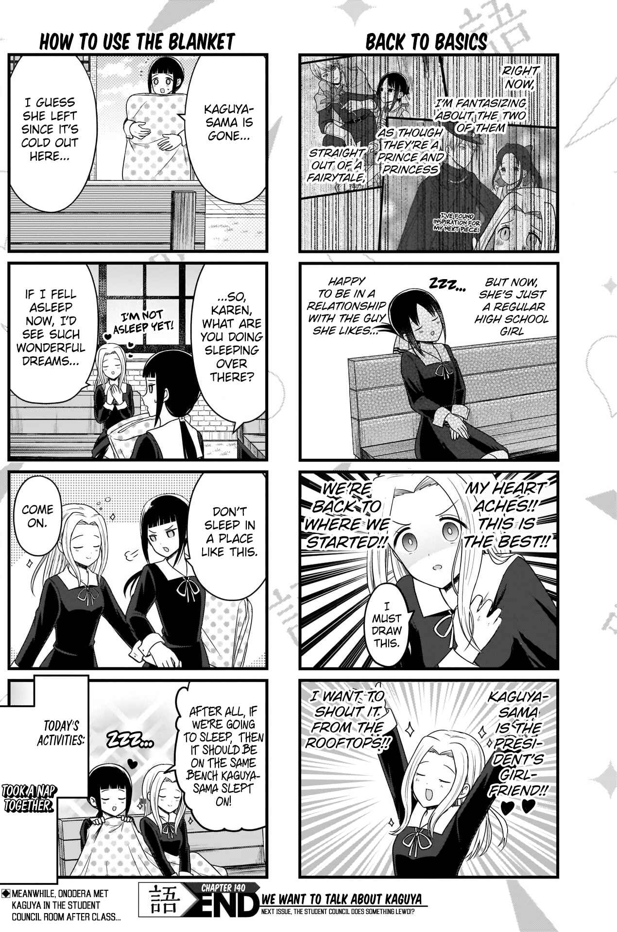 Page 4 Chapter 140 We Want to Talk About Kaguya-sama