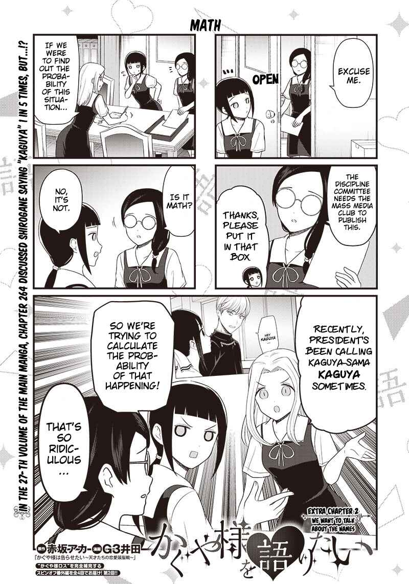 Page 2 Chapter 194.2 We Want to Talk About Kaguya-sama