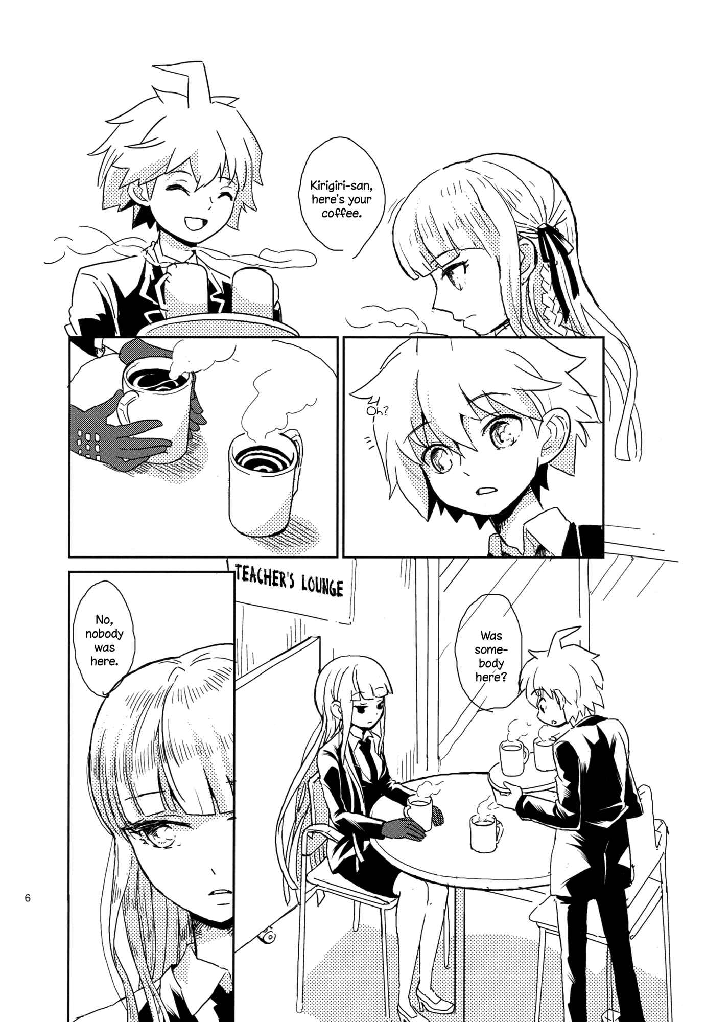 Page 6 Chapter Unknown_4f0a Danganronpa - Meeting at the Root of All Flowers (Doujinshi)