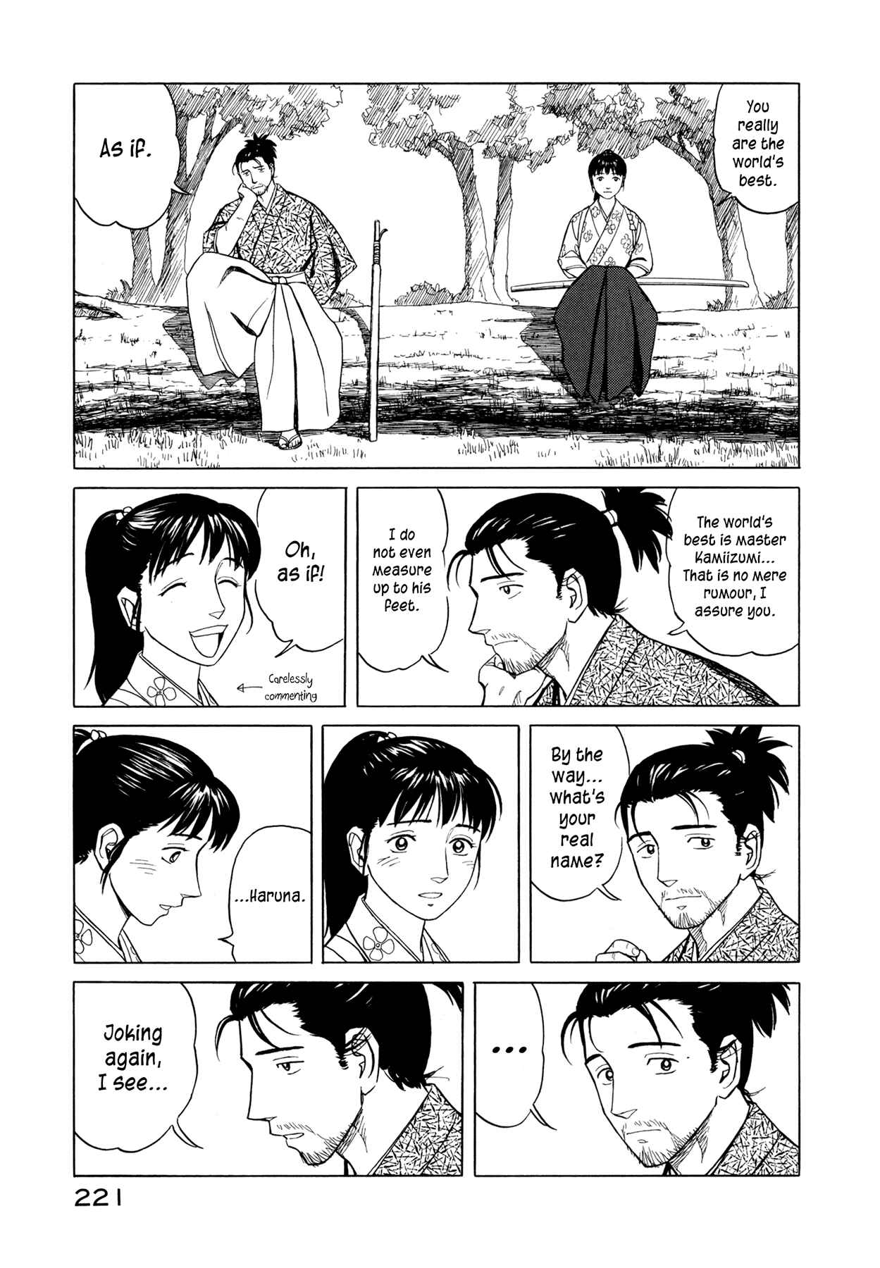 Page 17 Chapter 6 Snow Ridge, Sword Dance