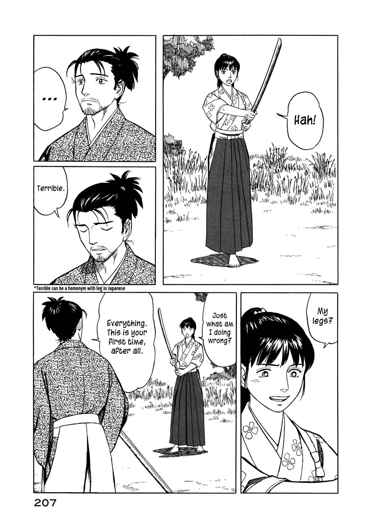 Page 3 Chapter 6 Snow Ridge, Sword Dance