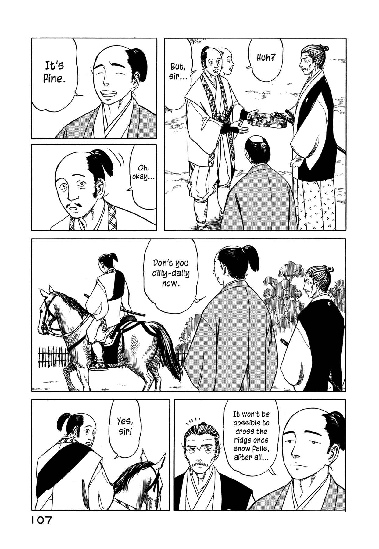 Page 19 Chapter 3 Snow Ridge, Sword Dance
