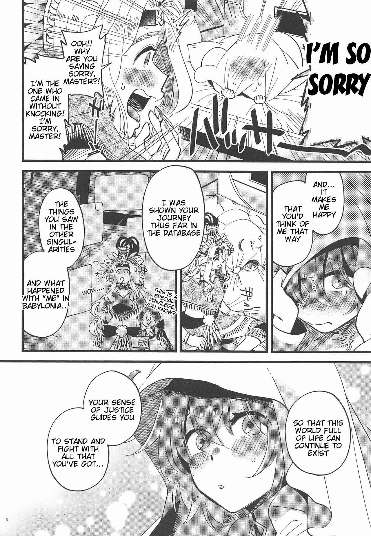 Page 5 Chapter Unknown_81c2 Megami-sama ni Yakedo suru hodo Kogasaretai (Fate/Grand Order)