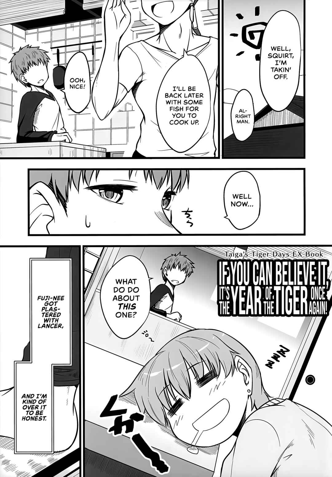 Page 4 Chapter Unknown_9d22 Fate/stay night - If You Can Believe It, Its The Year Of The Tiger Once Again!
