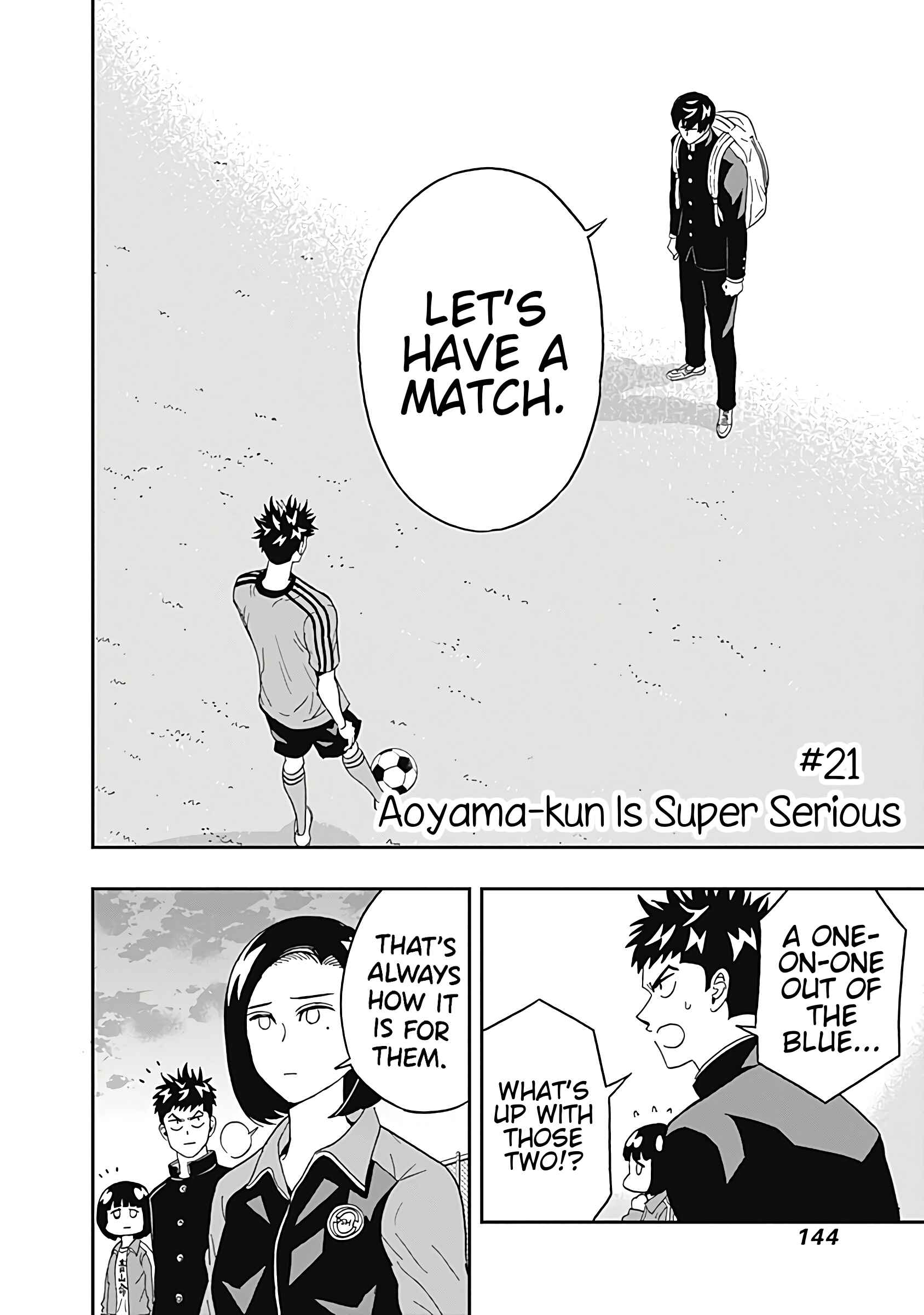 Page 2 Chapter 21 Keppeki Danshi! Aoyama-kun