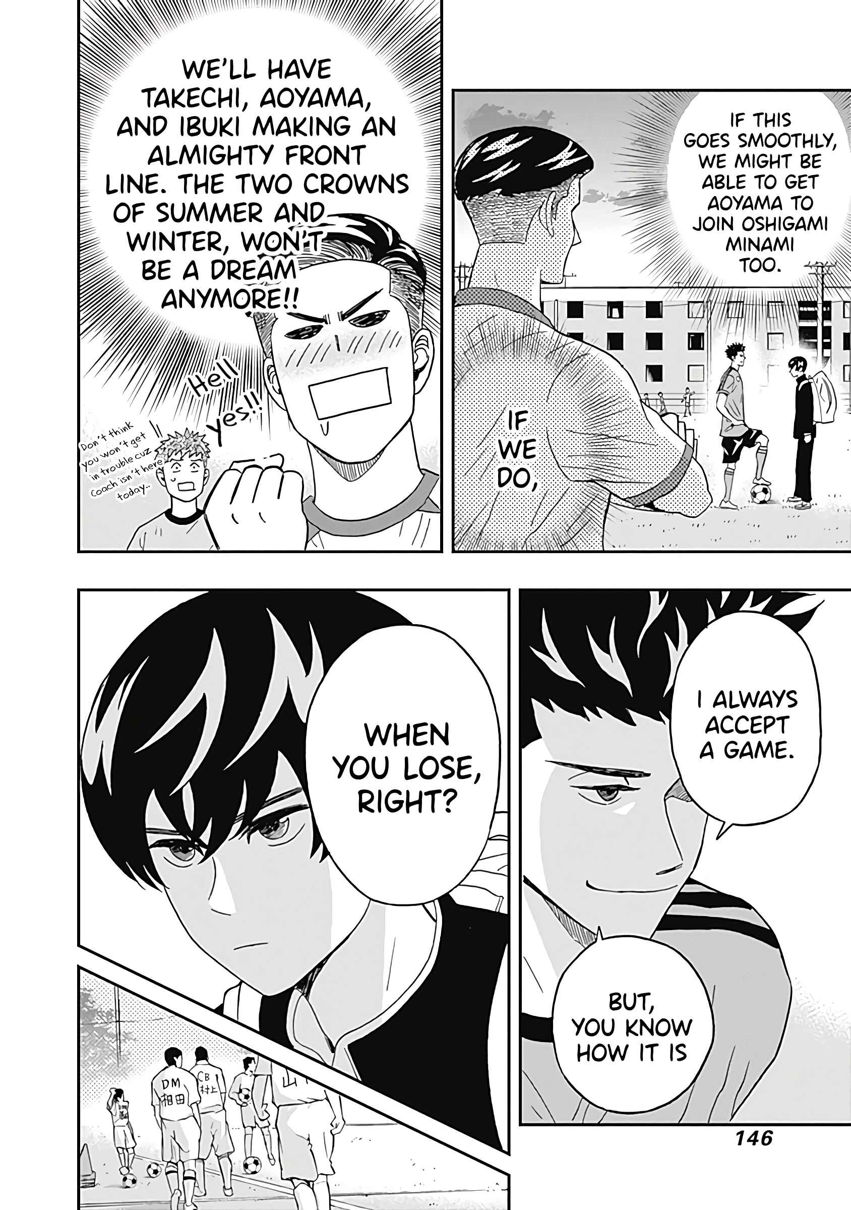 Page 4 Chapter 21 Keppeki Danshi! Aoyama-kun