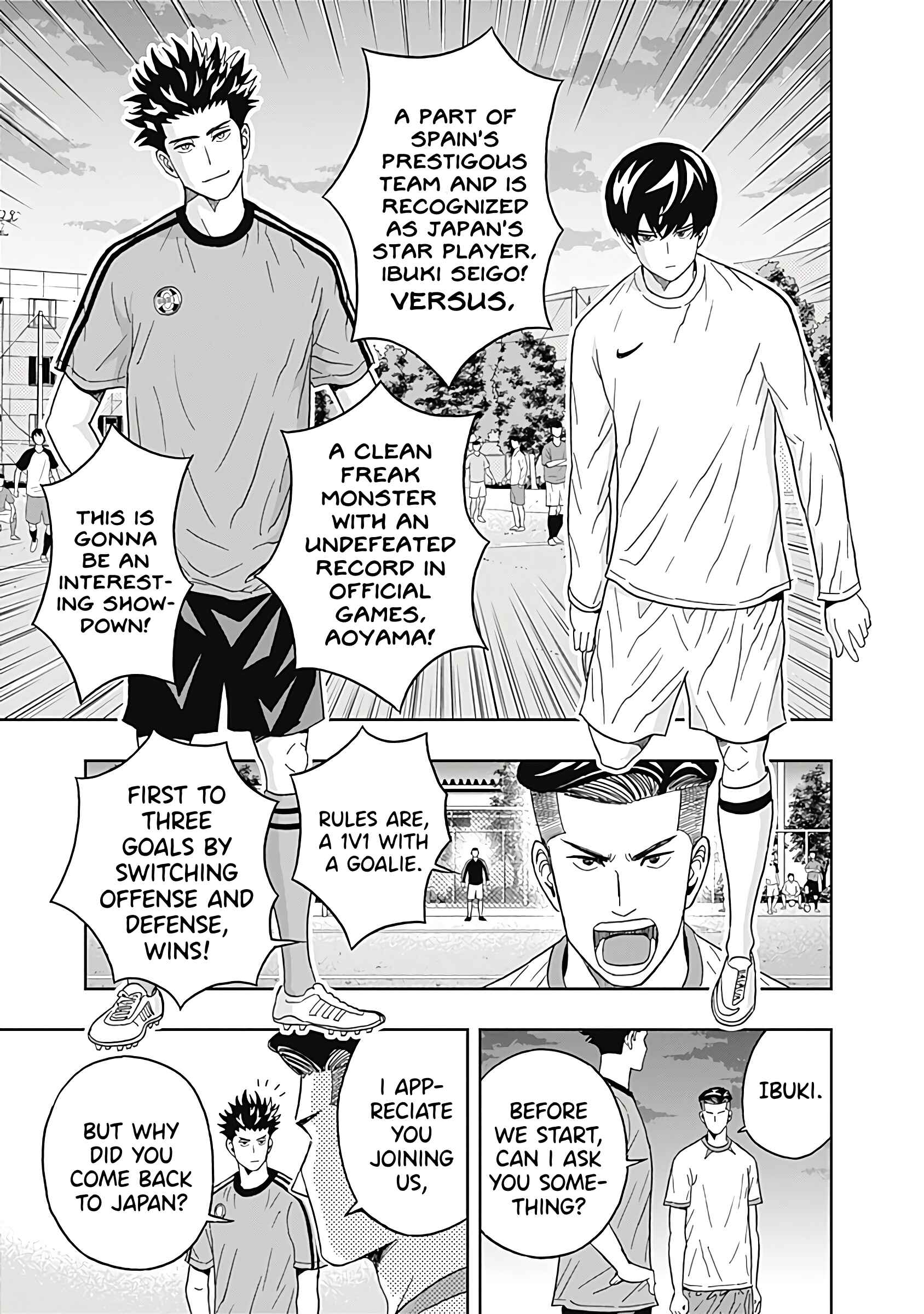 Page 5 Chapter 21 Keppeki Danshi! Aoyama-kun